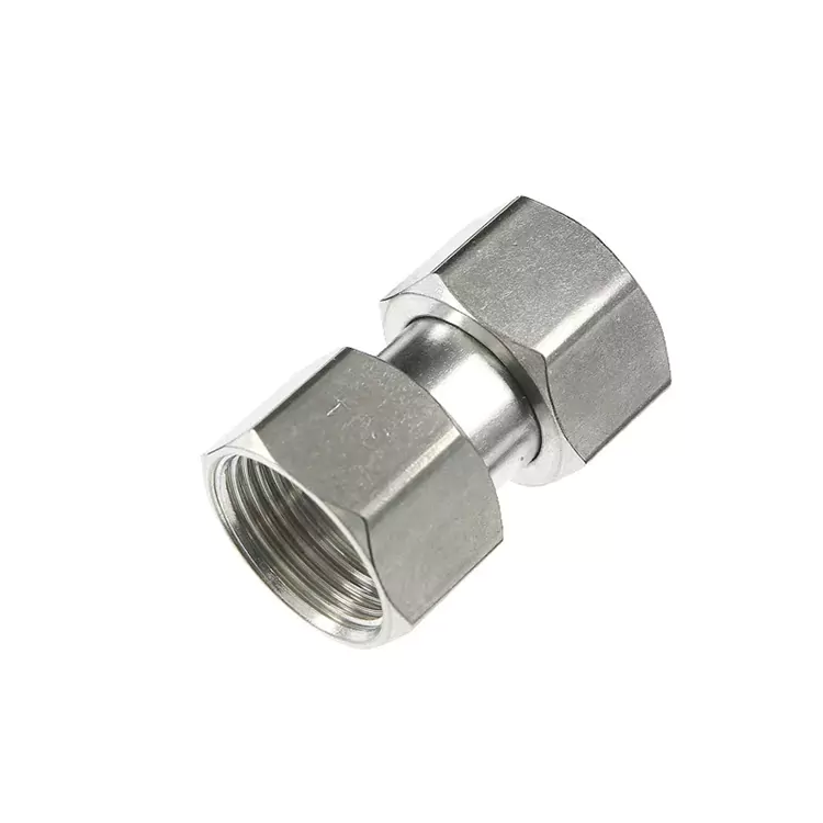 Actieve rechte connector met binnendraad