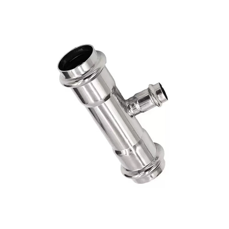 Dubbeldruk reducerend T-stuk