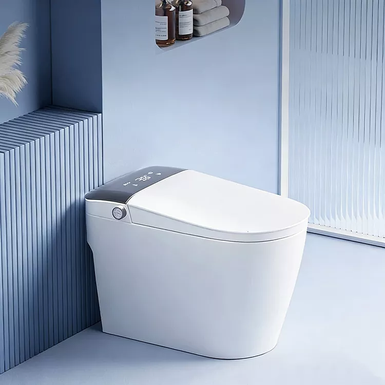 Groot scherm digitale displayknop Smart Toilet