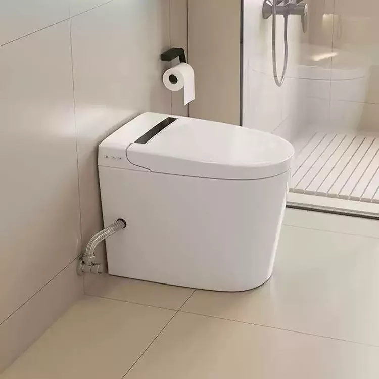 Modern minimalistisch slim toilet