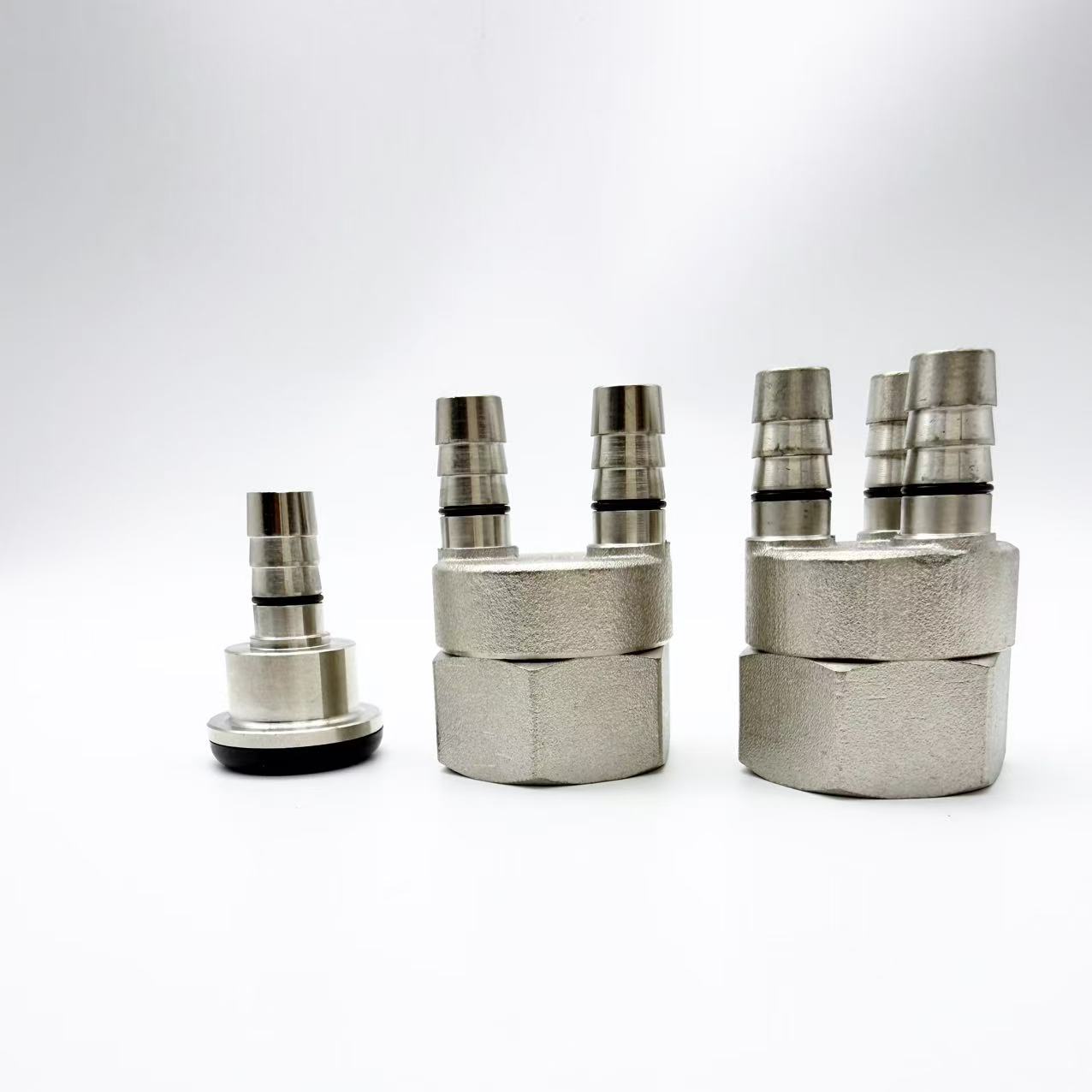 Union-type weerhaakfitting voor aftakleiding, afneembaar